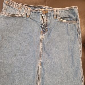 Abercrombie & Fitch 1892 Vintage(from 2002) denim skirt.Size 2.Color blue denim.